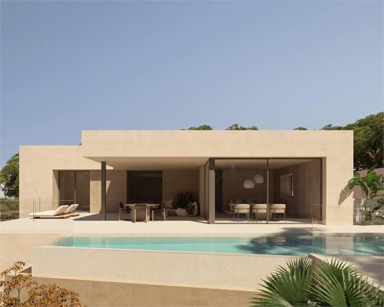 Nieuwbouw luxe villa met zeezicht in Benissa Costa foto 2