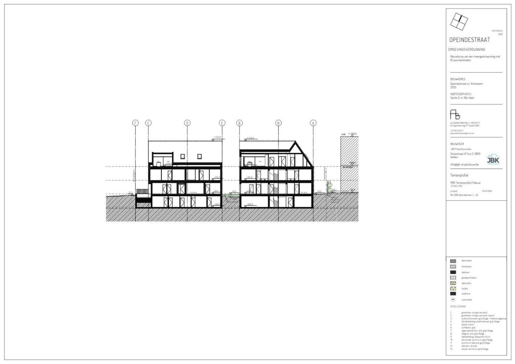 Residentie Van Bellis: Nieuwbouw Benedenwoning met tuin in Kortessem, 2 slaapkamers, Energielabel A, 110m², bouwjaar 2024, zuidelijke tuinoriëntatie, 1 parkeerplaats en 1 berging inbegrepen foto 18