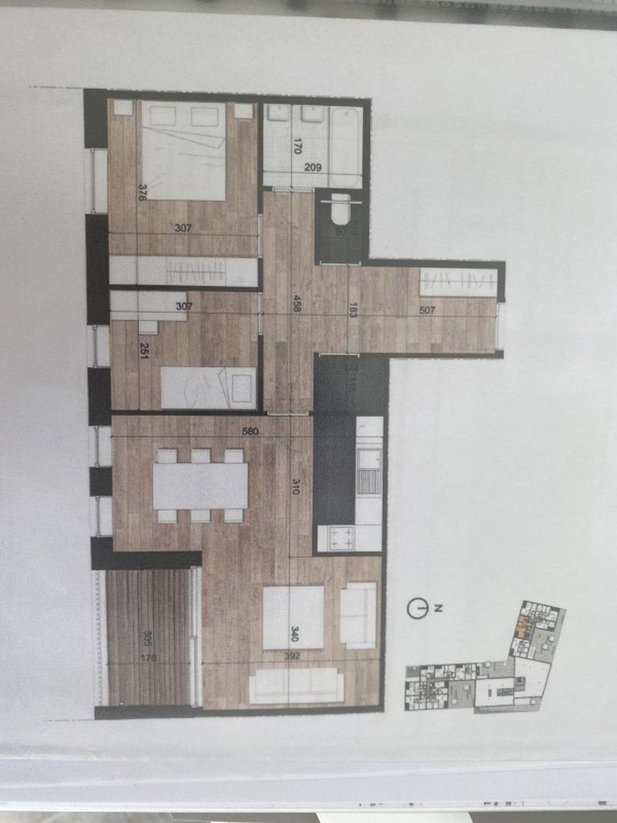 OPTIE Recent appartement met 2 slaapkamers en terras foto 3