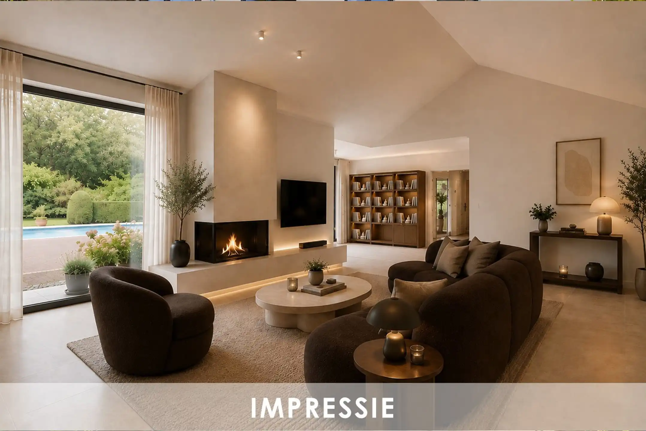 Gelijkvloerse villa op ca. 3.660 m² met parktuin! foto 3