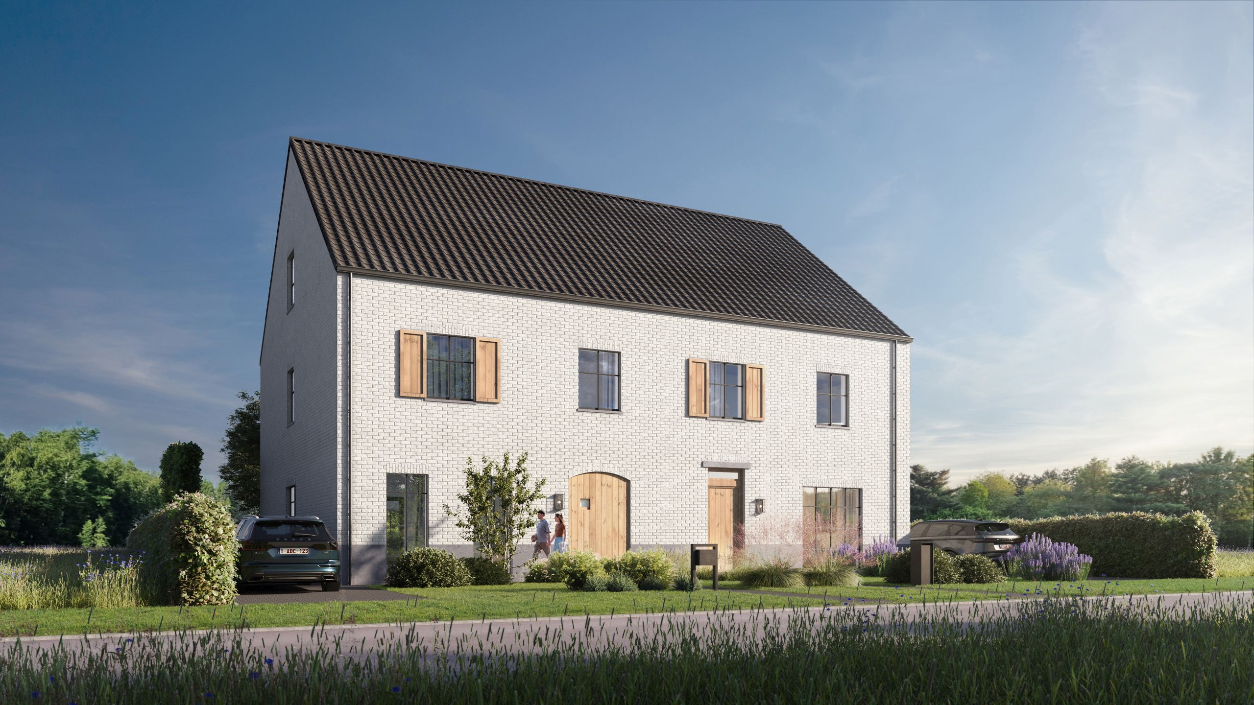 Indrukwekkende nieuwbouwwoning met 4 tot 5 slpkmrs! foto {{pictureIndex}}