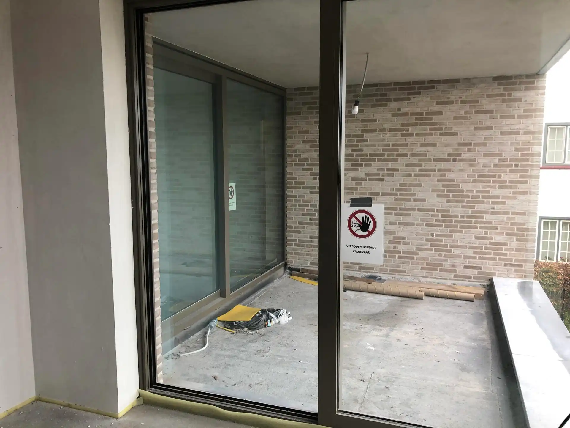 NIEUWBOUWAPPARTEMENT 1ste verdieping  2 slaapkamers terras foto 7