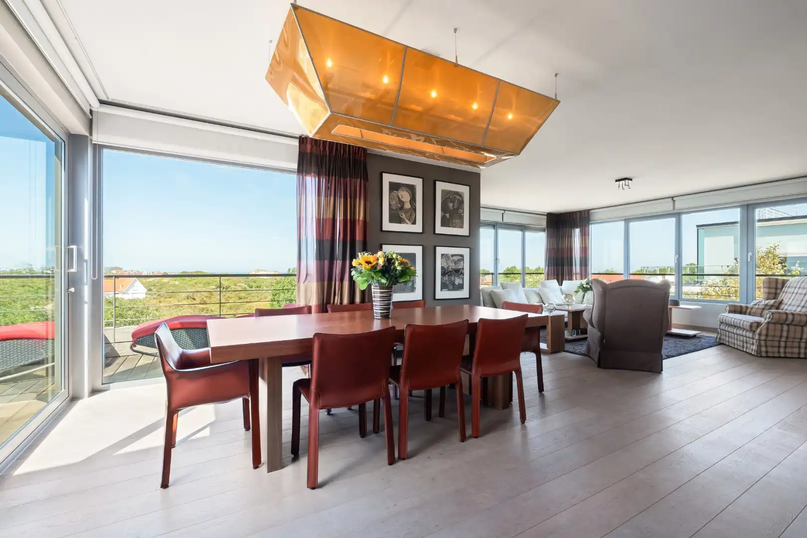 Exclusieve penthouse met zicht op duinen en zee  foto 3