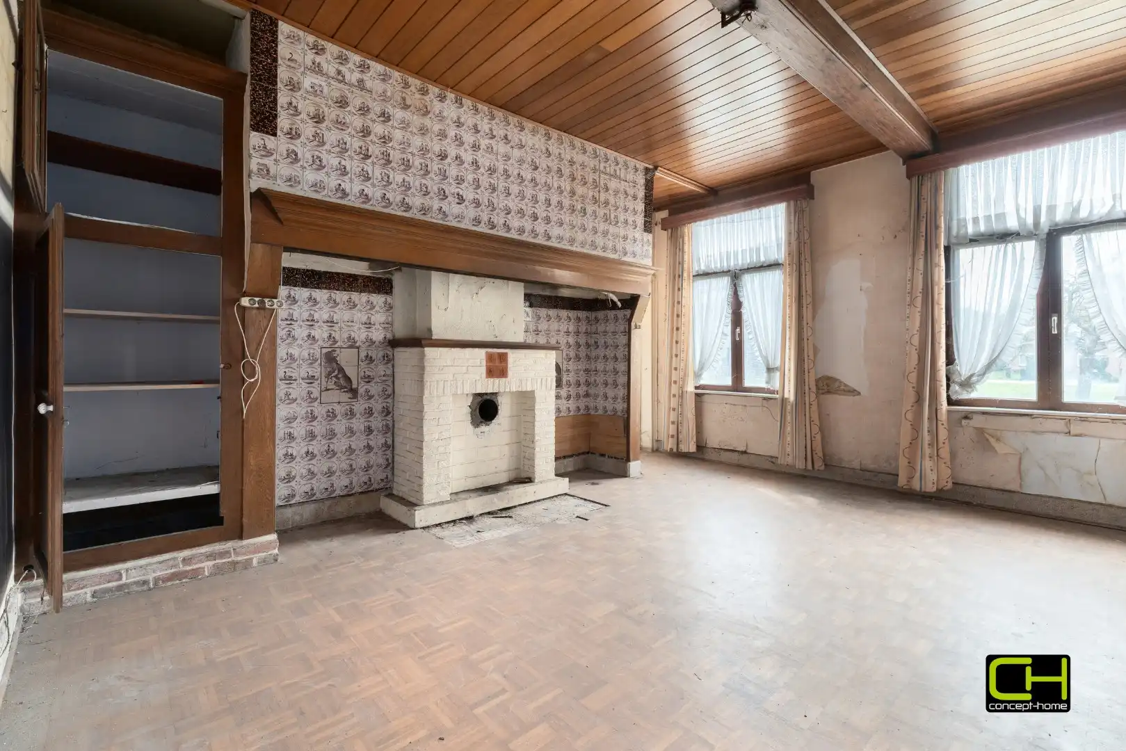 Karaktervolle hoeve met uitzonderlijk renovatiepotentieel op ruim perceel van 2.827 m² te Evergem foto 7