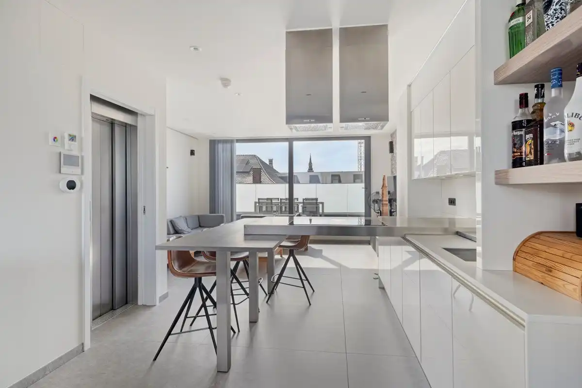 Loftappartement met 2 terrassen en dubbele garage op het Kolonel Dusartplein foto 9