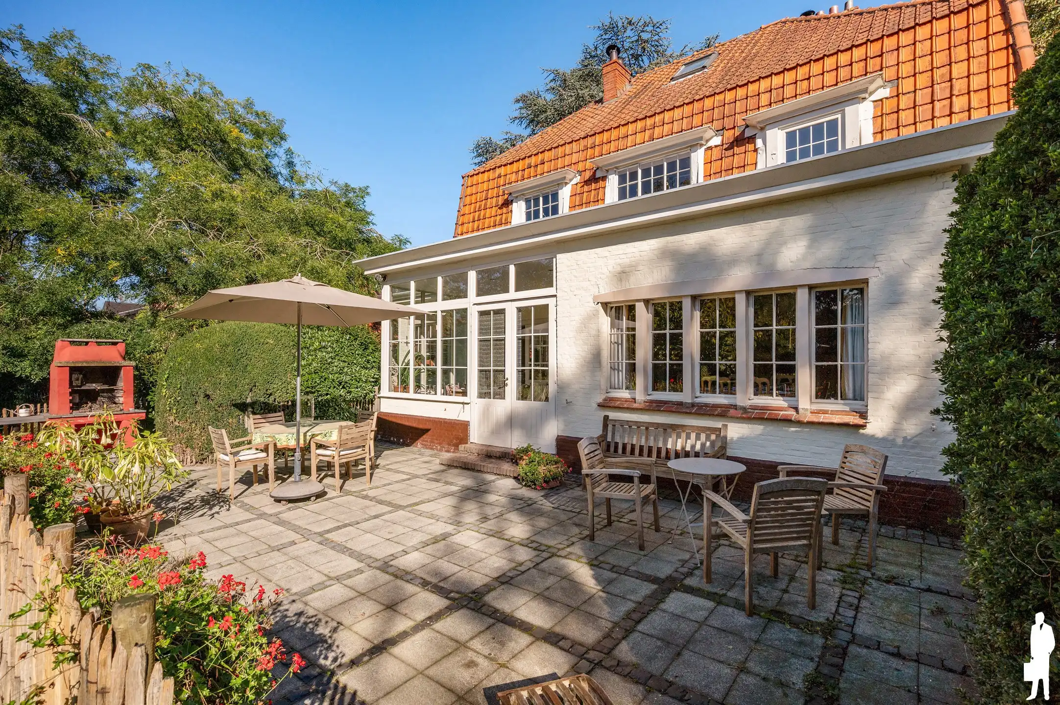 Charmante authentieke villa met prachtige tuin en bijgebouw in een doodlopende straat nabij het centrum van Kalmthout foto 31