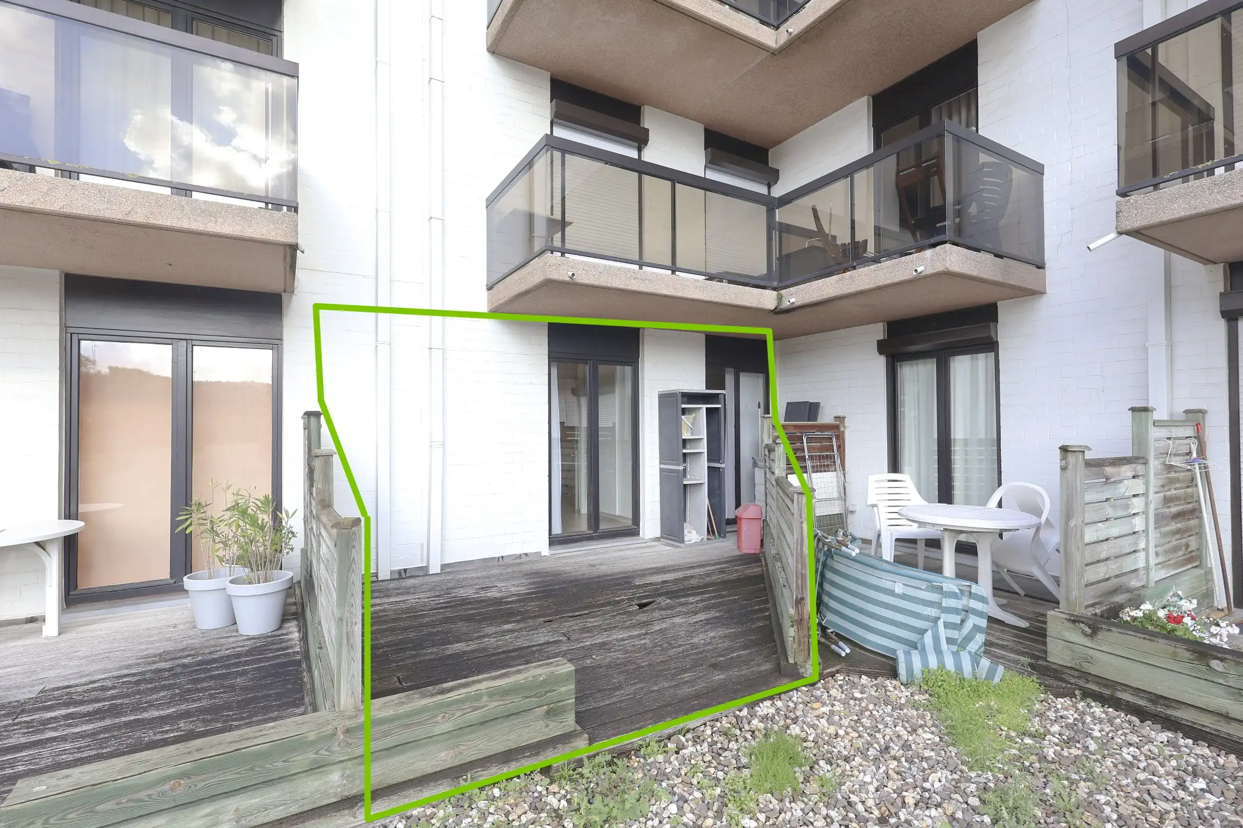 Gelijkvloersappartement met 2 slaapkamers en duinenzicht in Res. Plaza I foto 17