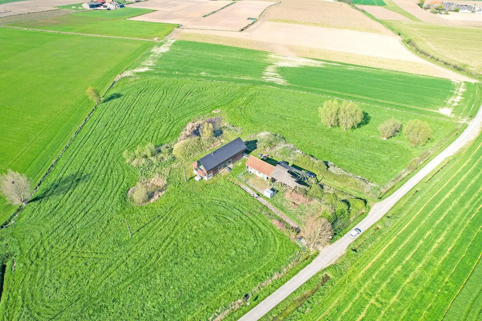 Unieke casco woning op 2ha grond.  foto 16