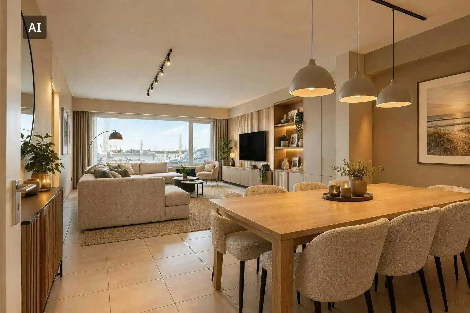 Uniek en ruim appartement te koop op de Zeedijk-Duinbergen foto 2