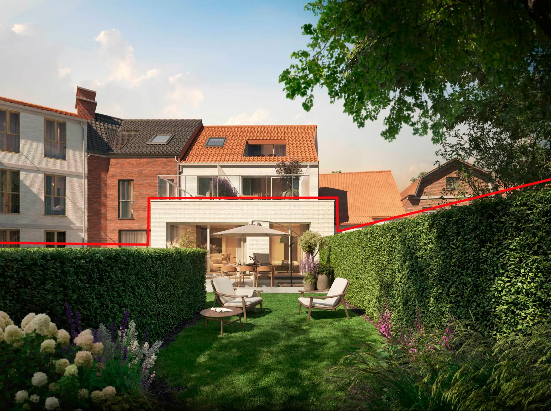 Prachtig gelijkvloersappartement in hartje Schilde. foto {{pictureIndex}}