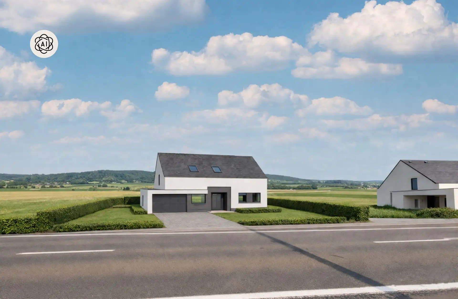 Bouwgrond voor open bebouwing met zicht op de Kluisberg foto 2