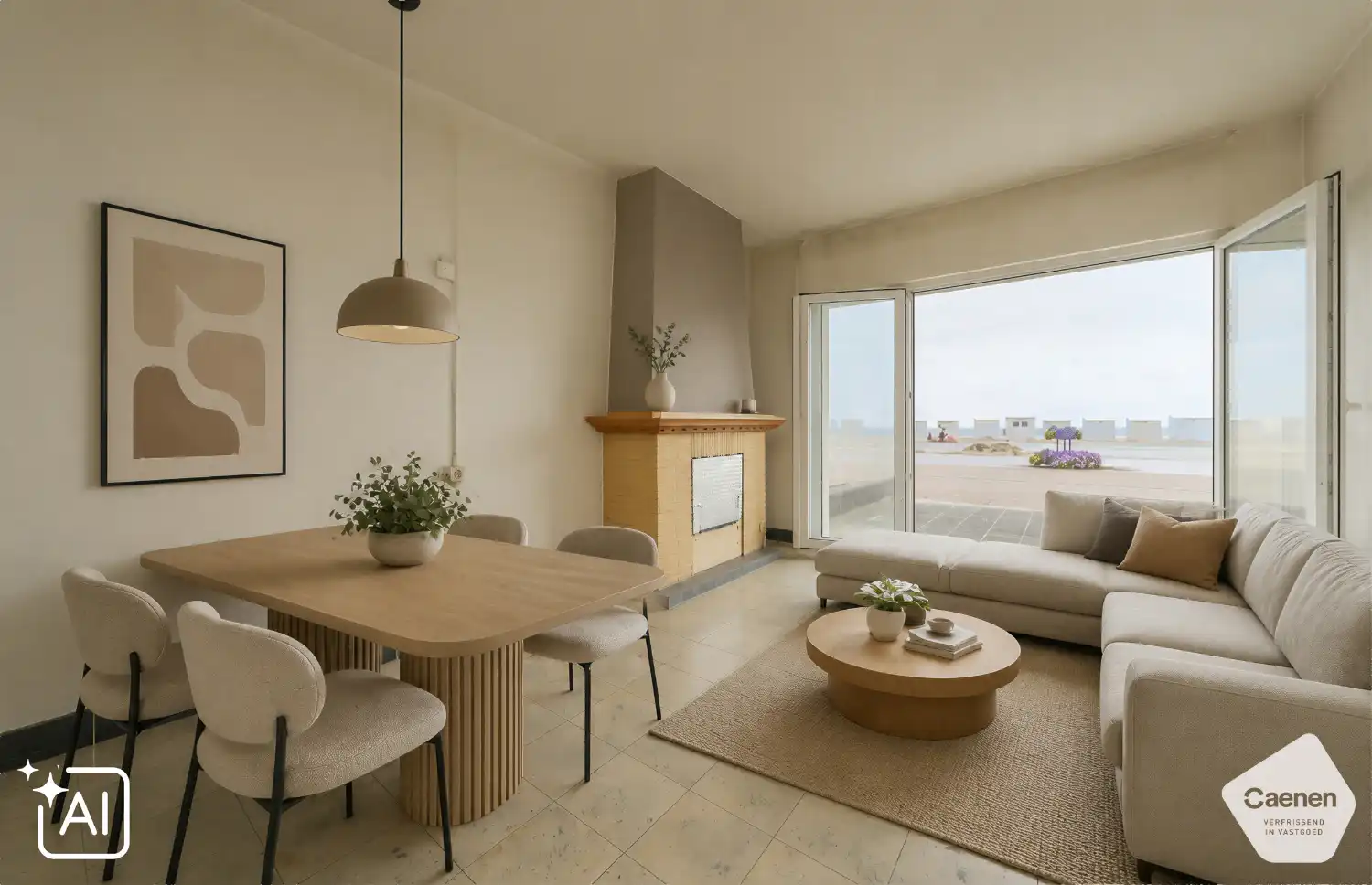 Gelijkvloers 2-slaapkamerappartement met frontaal zeezicht op de Zeedijk van Koksijde foto 4