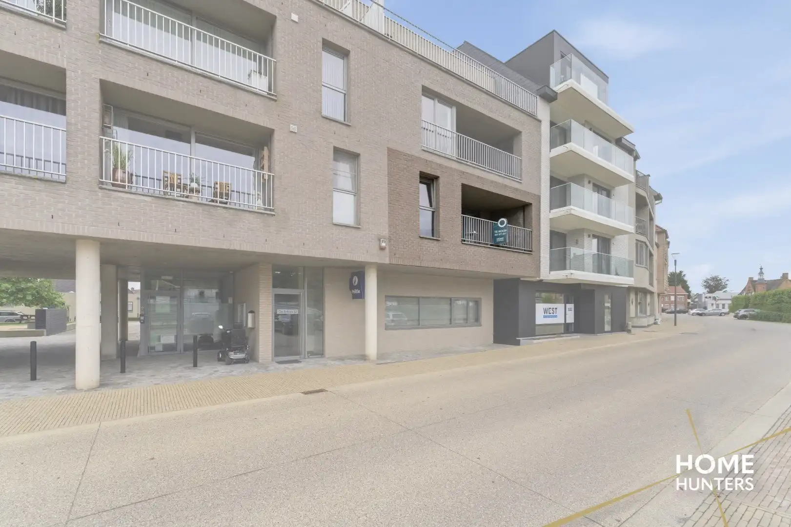 Gezellig appartement met 2 slaapkamers en terras op markt van Houthulst! foto 12
