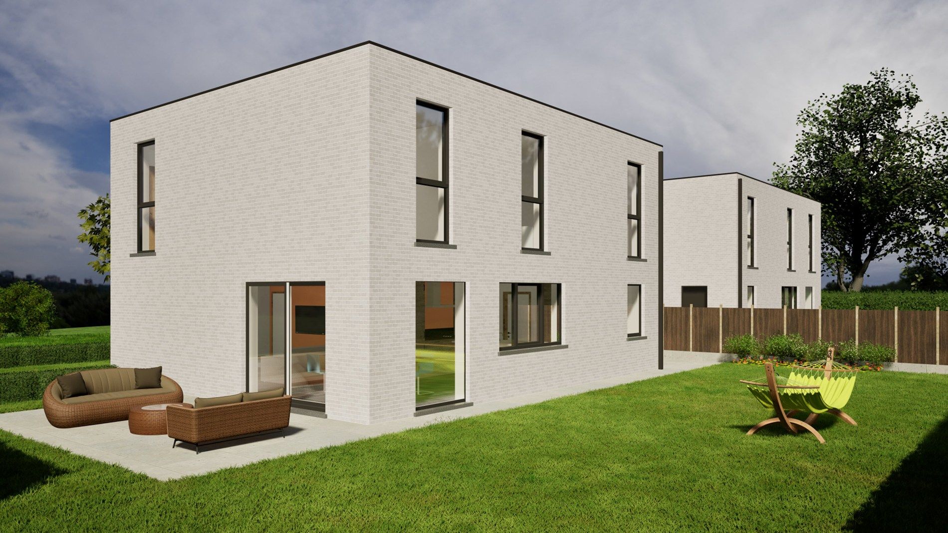 Nieuwbouwwoning op 416 m² – volledig naar eigen smaak af te werken foto 2