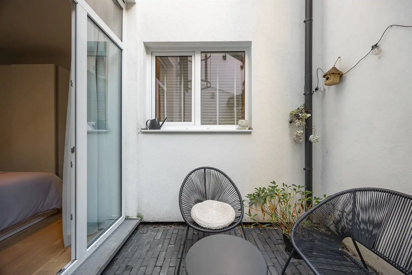 Stijlvol éénslaapkamer appartement met terras foto 15