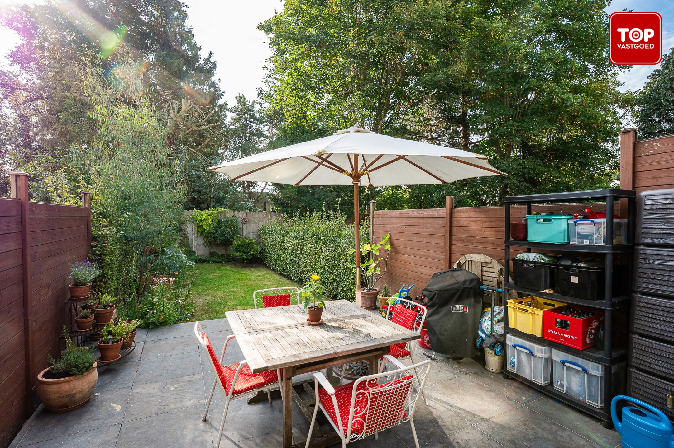 Instapklare en energiezuinige woning met zonnige tuin vlakbij de Bourgoyen foto 27