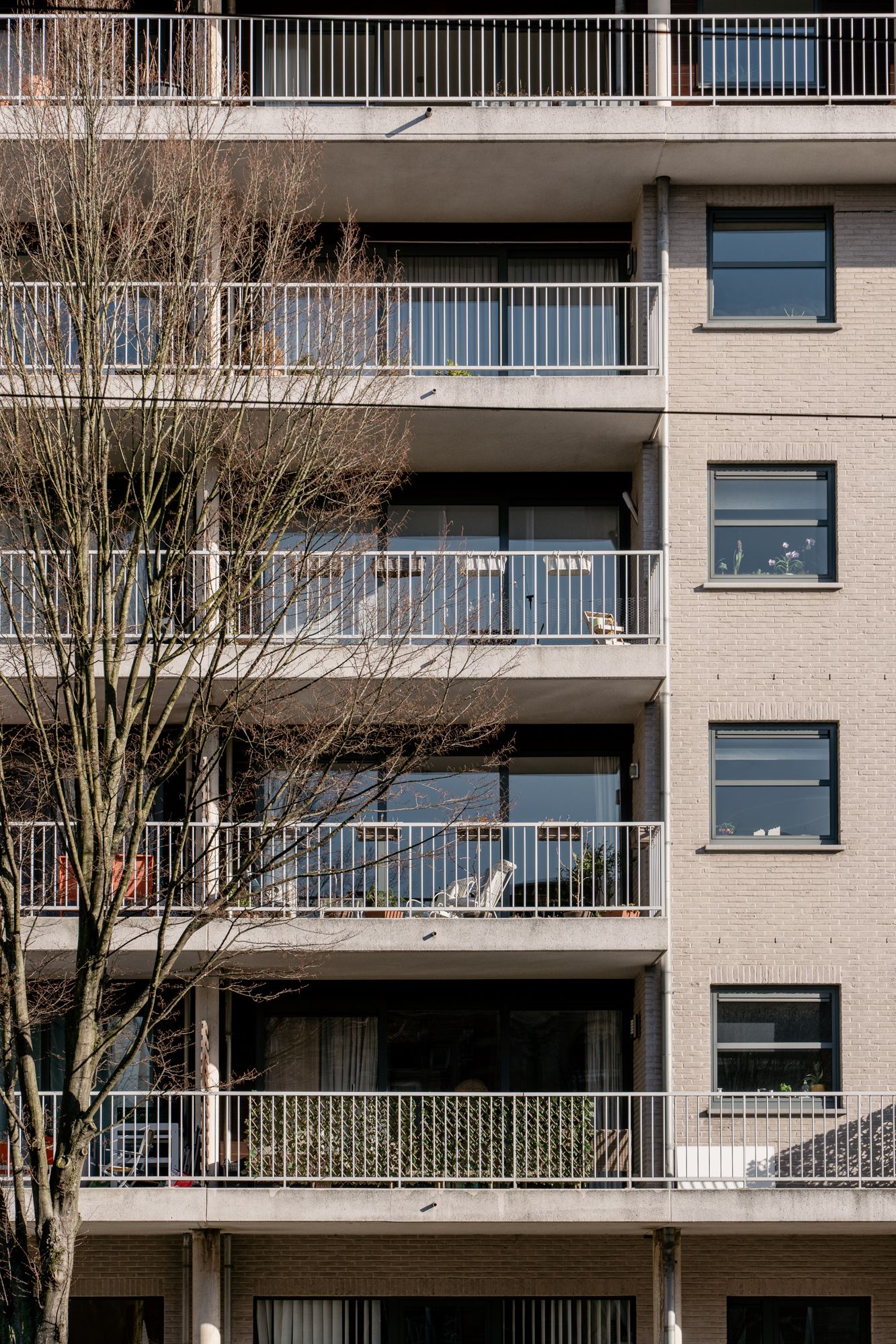 Opvallend ruim appartement met 2 slaapkamers en 2 terrassen aan brouwerij De Koninck foto 12
