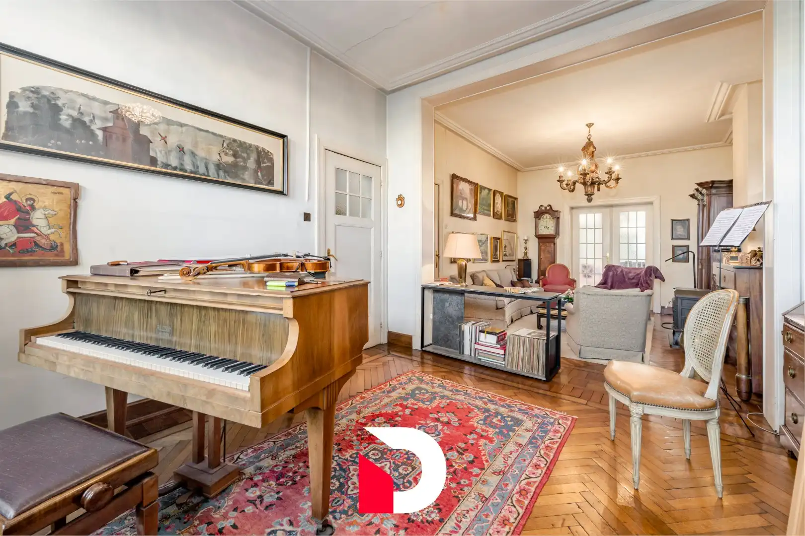 Karaktervol burgerhuis met 5 slk en riante tuin langs de Damse Vaart dichtbij centrum Brugge foto 5