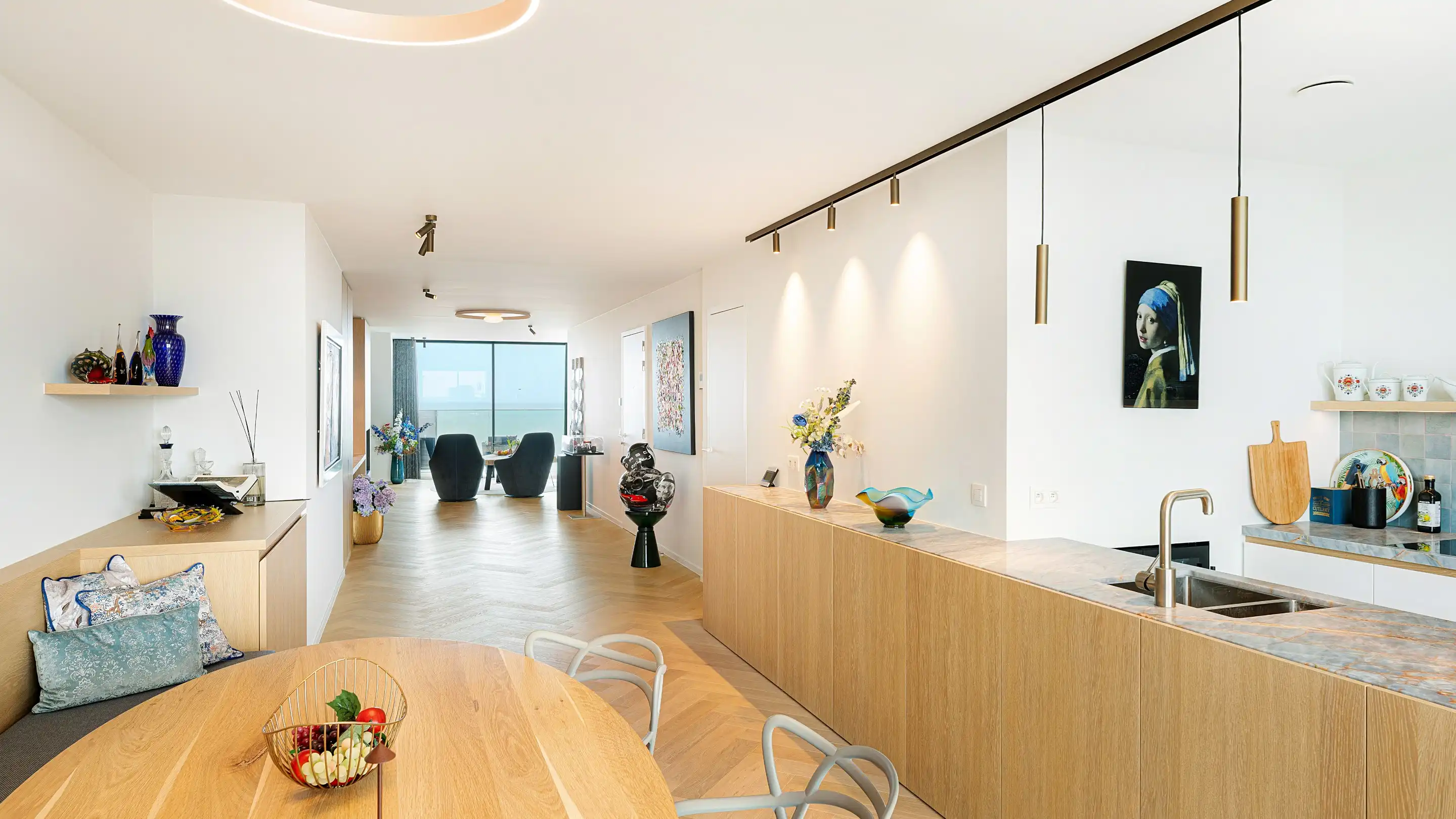 Exclusief en perfect afgewerkt appartement met unieke doorzichten op zee en het Knokse hinterland foto 17