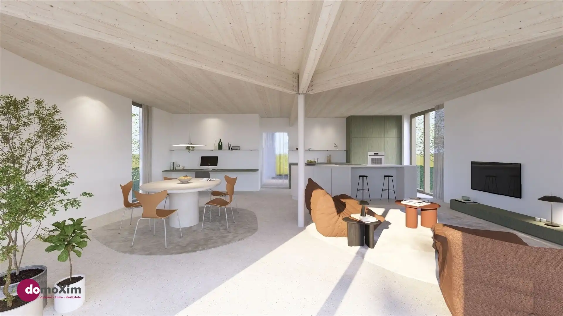 Exclusieve circulaire villa nabij de Dijle foto 3