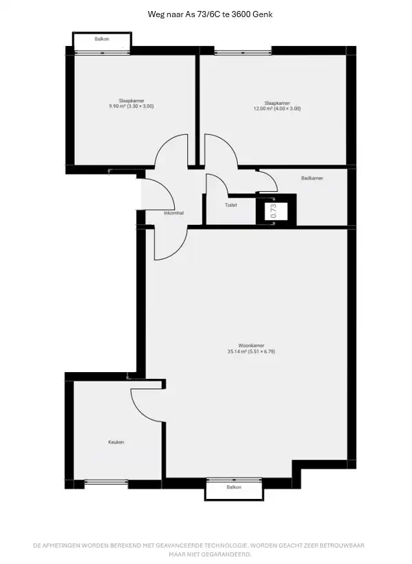 ENERGIEZUINIG APPARTEMENT foto 9