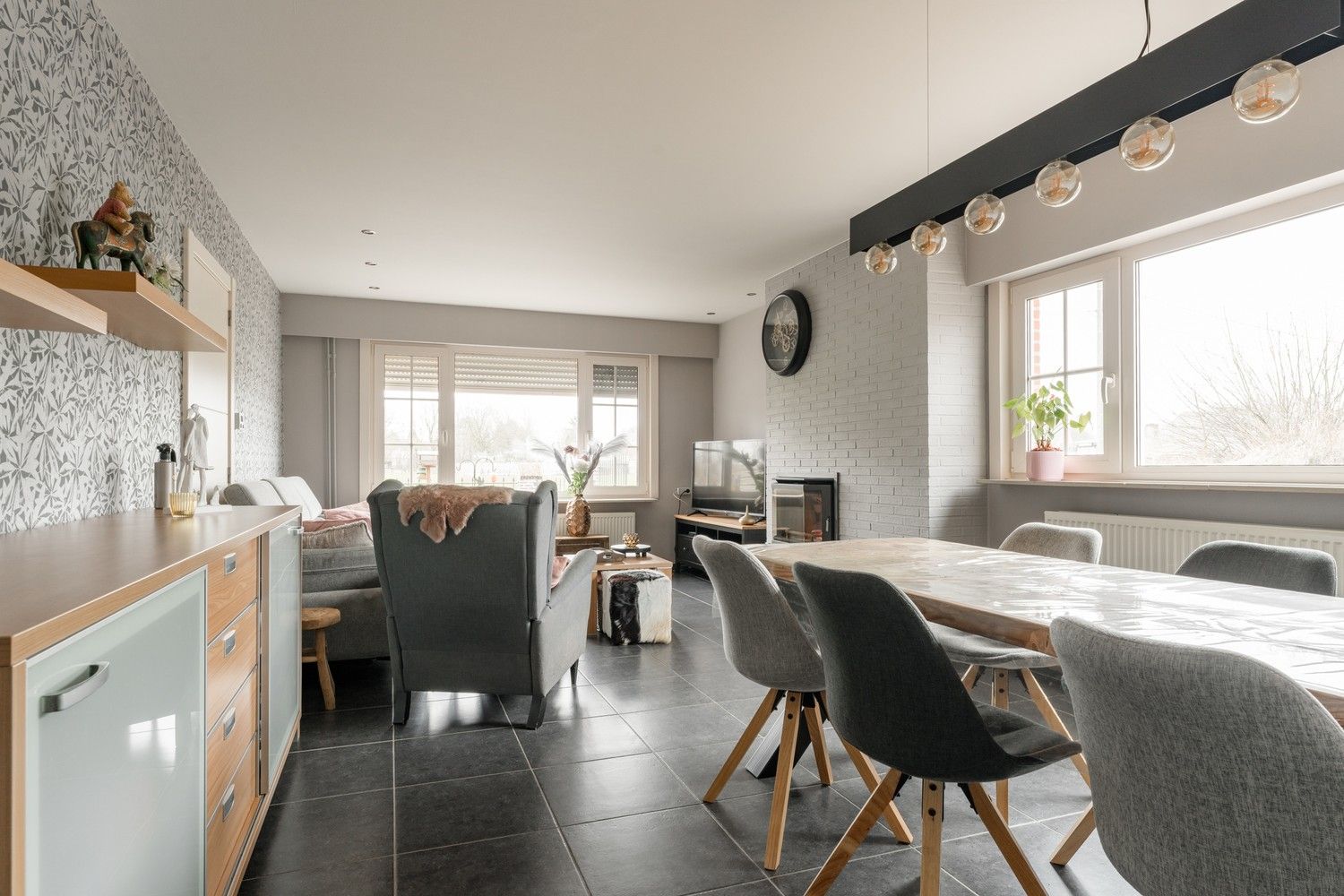Rustig gelegen 3 SLK woning in een doodlopende straat tussen de weilanden! foto 6