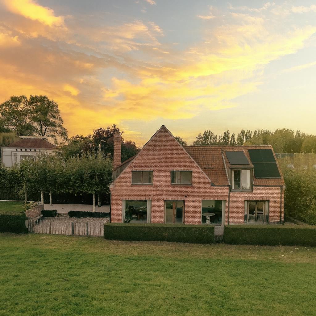 Exclusieve villa met weids uitzicht te Kortrijk foto 3