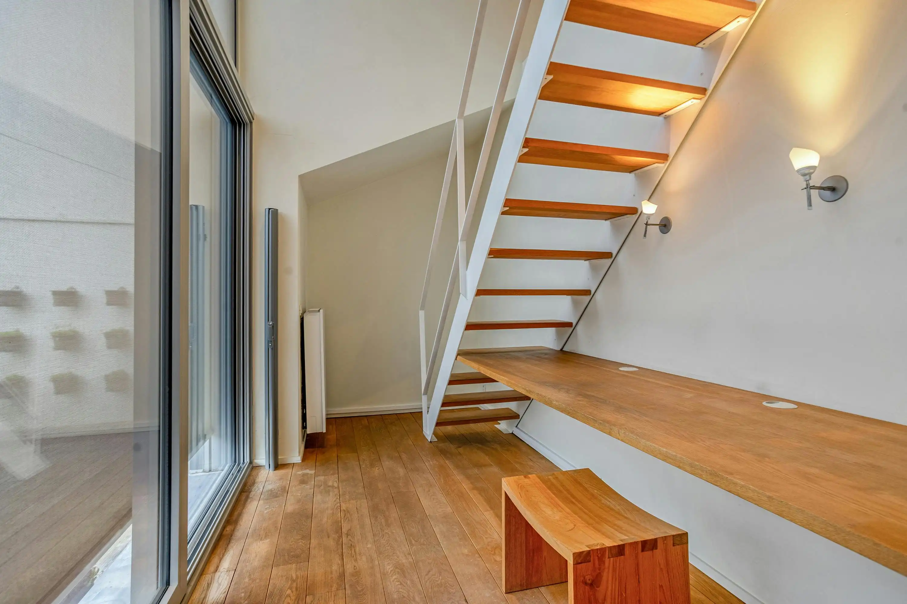 Duplex twee slaapkamers en westelijk terras in Sint-Gillis foto 14