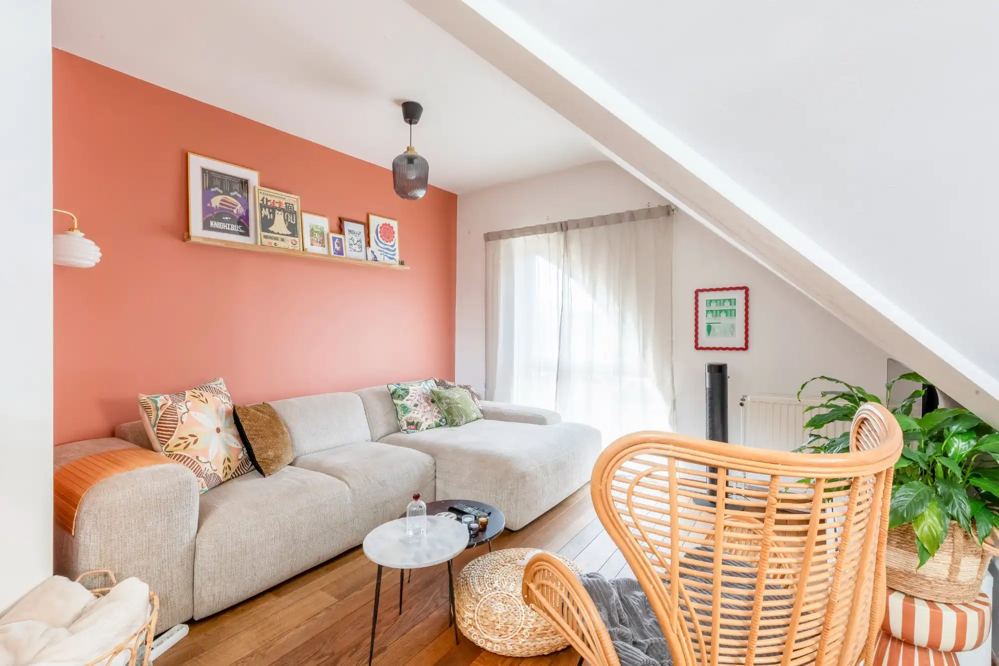 Gezellig 1-slaapkamerappartement met 2 terrassen en autostaanplaats foto 4
