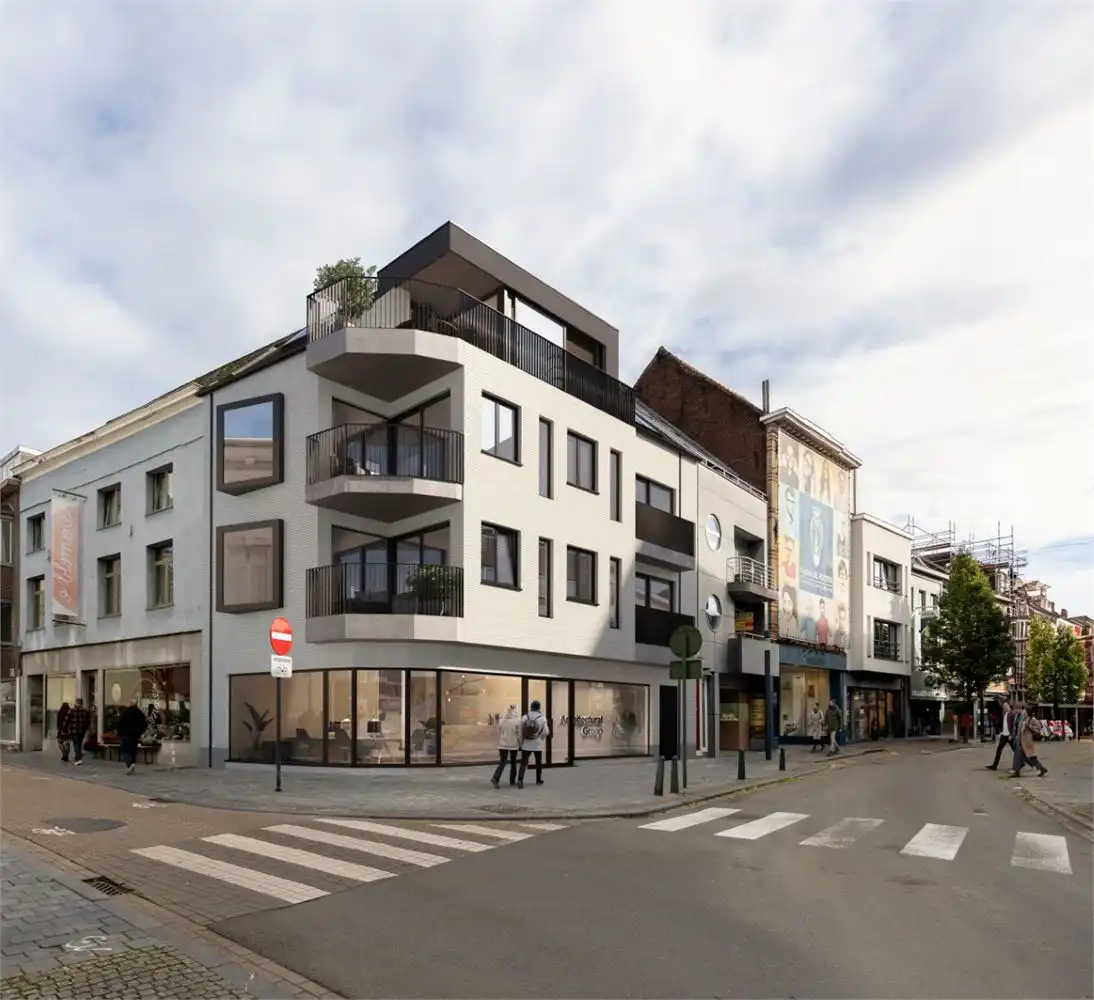 Exclusieve penthouse (154 m²) met magnifieke privéterrassen in het hart van Ninove foto 15