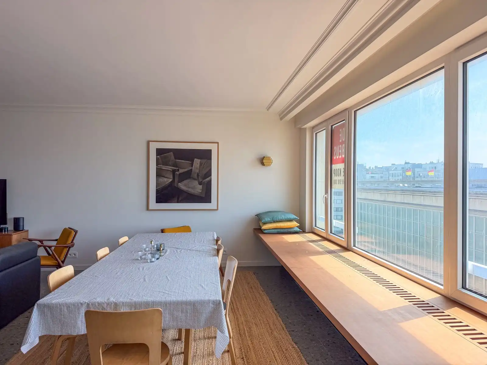 Exclusief appartement met lateraal zeezicht, veel lichtinval en twee grote slaapkamers. foto 4