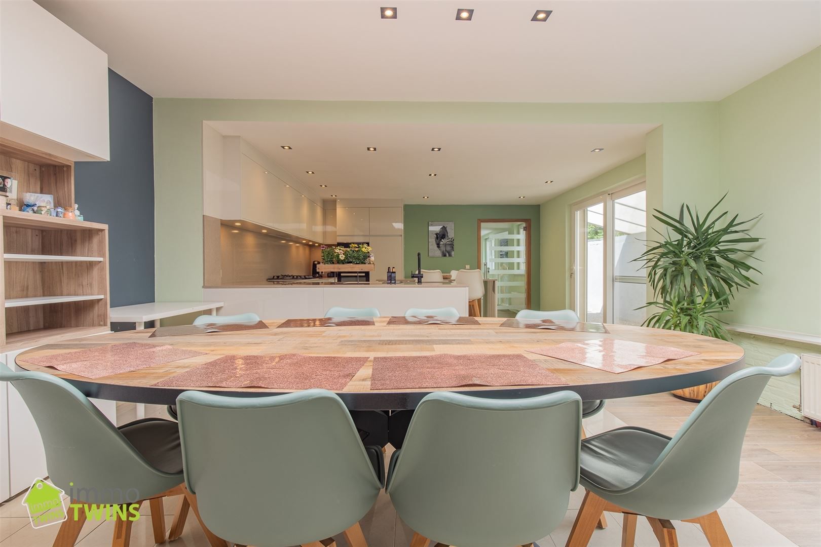 Halfopen bebouwing met 5 slaapkamers, ruime garage te Schoonaarde foto 10