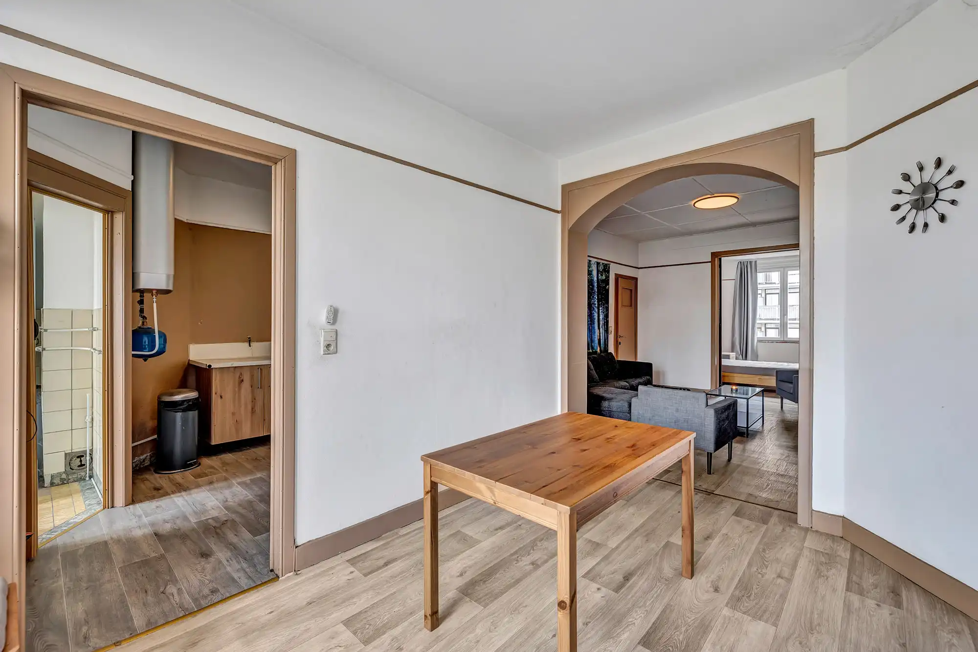 Woning ingericht in 3 appartementen te koop in Anderlecht foto 13