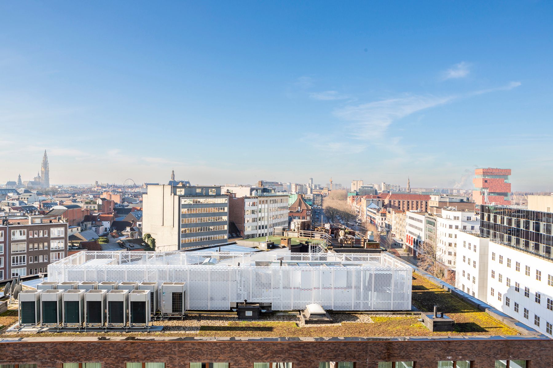 2 slpkappartement met terras & prachtig zicht over Antwerpen foto 14