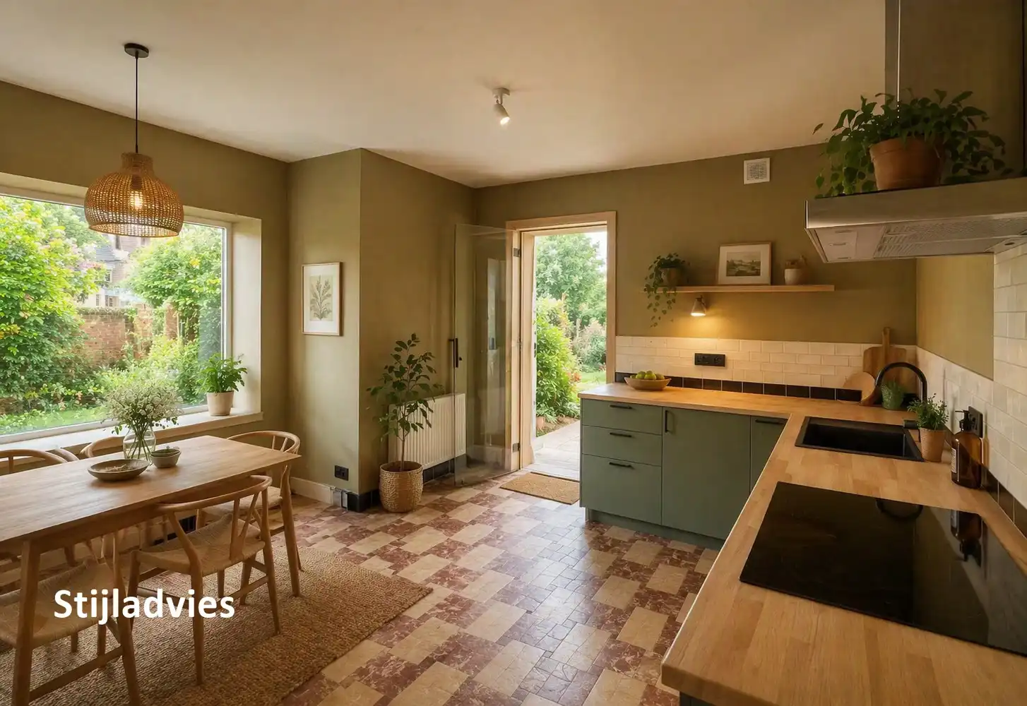 Ecologisch compleet gerenoveerde woning (EPC A)&nbsp; met grote tuin 22a50ca in hartje Aspelare foto 4