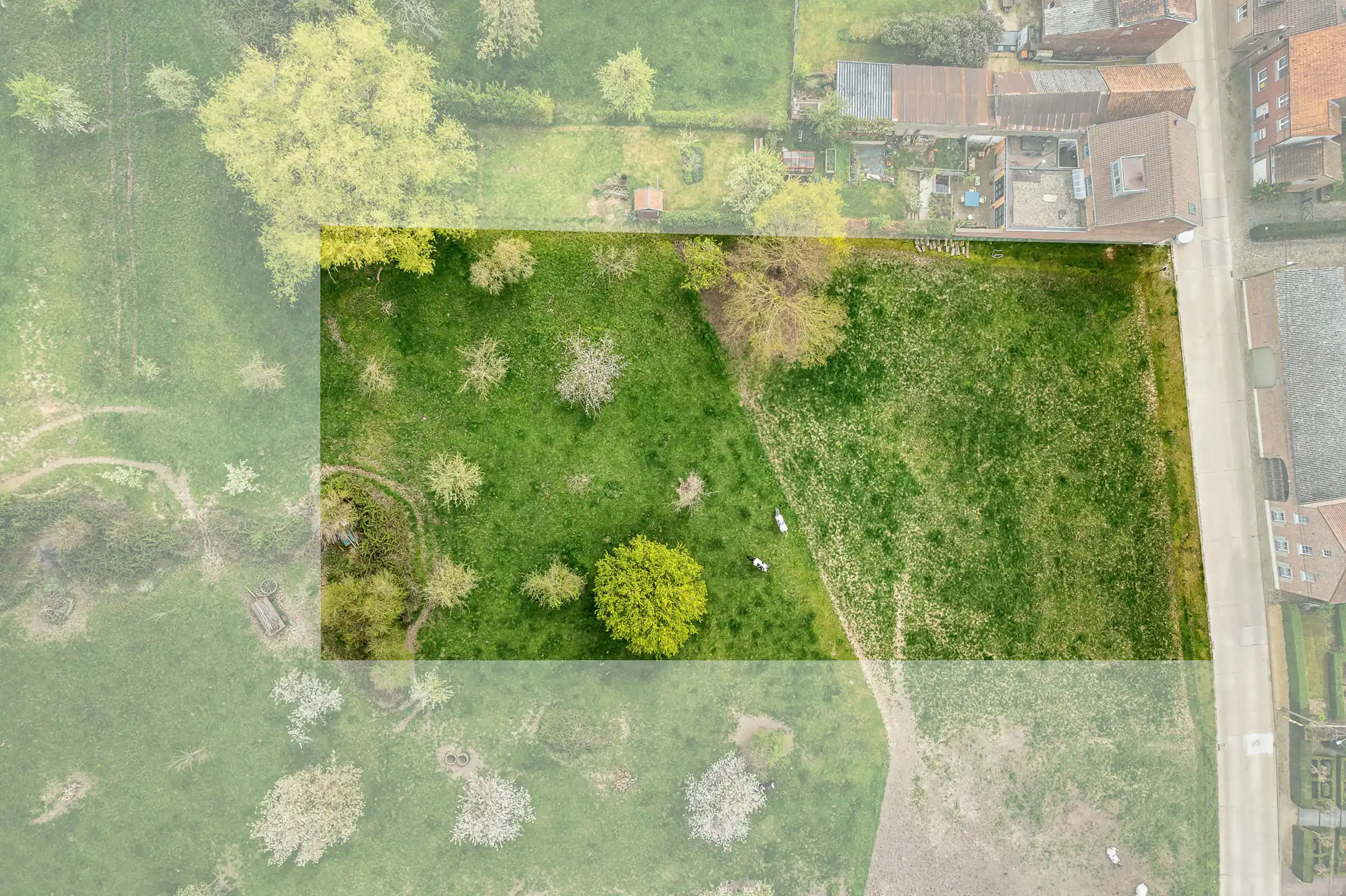 Riante bouwgrond 12a61ca te Kleine Spouwen foto 11