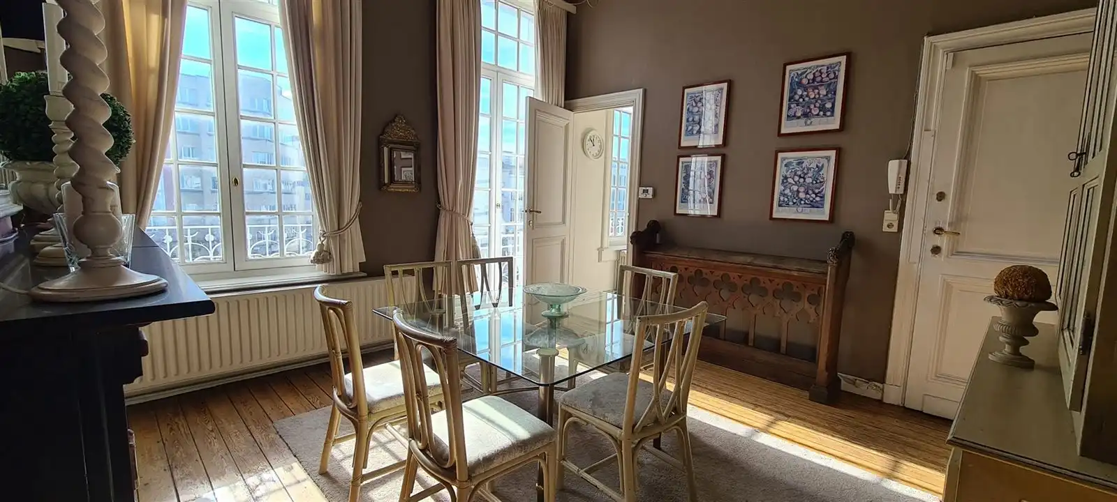 Prachtig duplex appartement met terras in karaktervol gebouw op wandelafstand van museum Schone Kunsten. foto 4