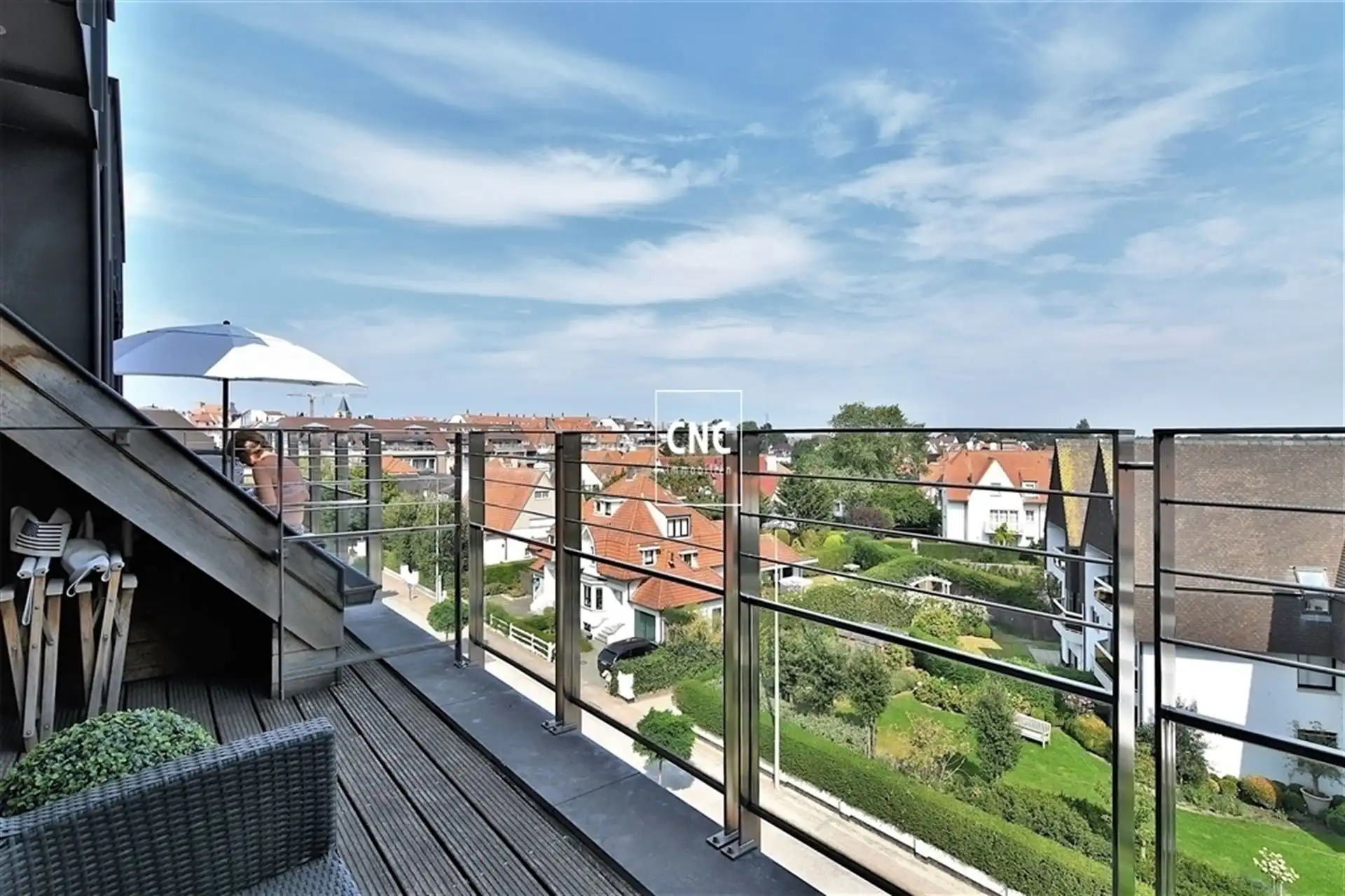 Gemeubeld duplexappartement met prachtig open zicht op groen foto 18