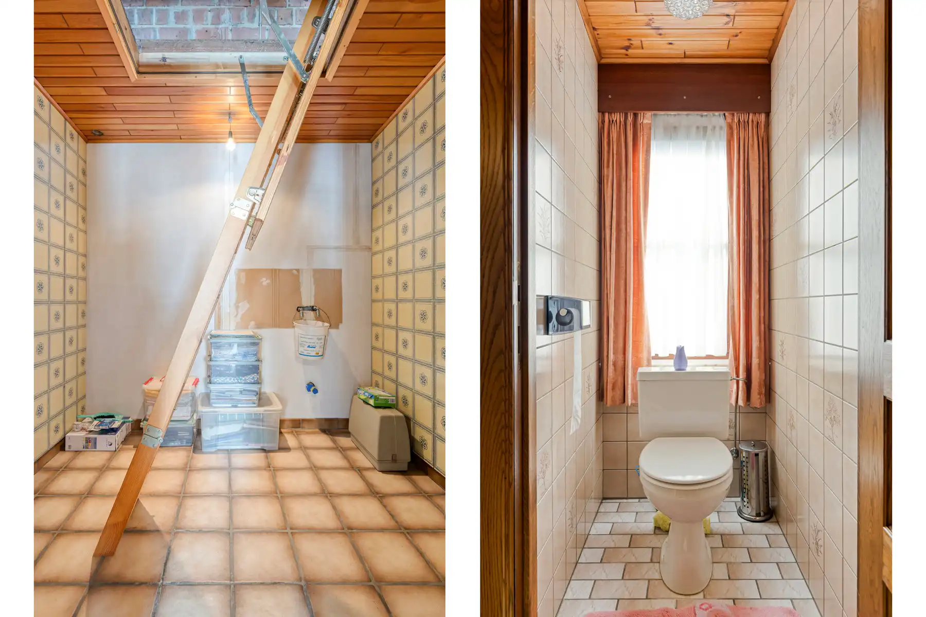 Te moderniseren ruime en solide 3-gevelwoning met grote tuin foto 19