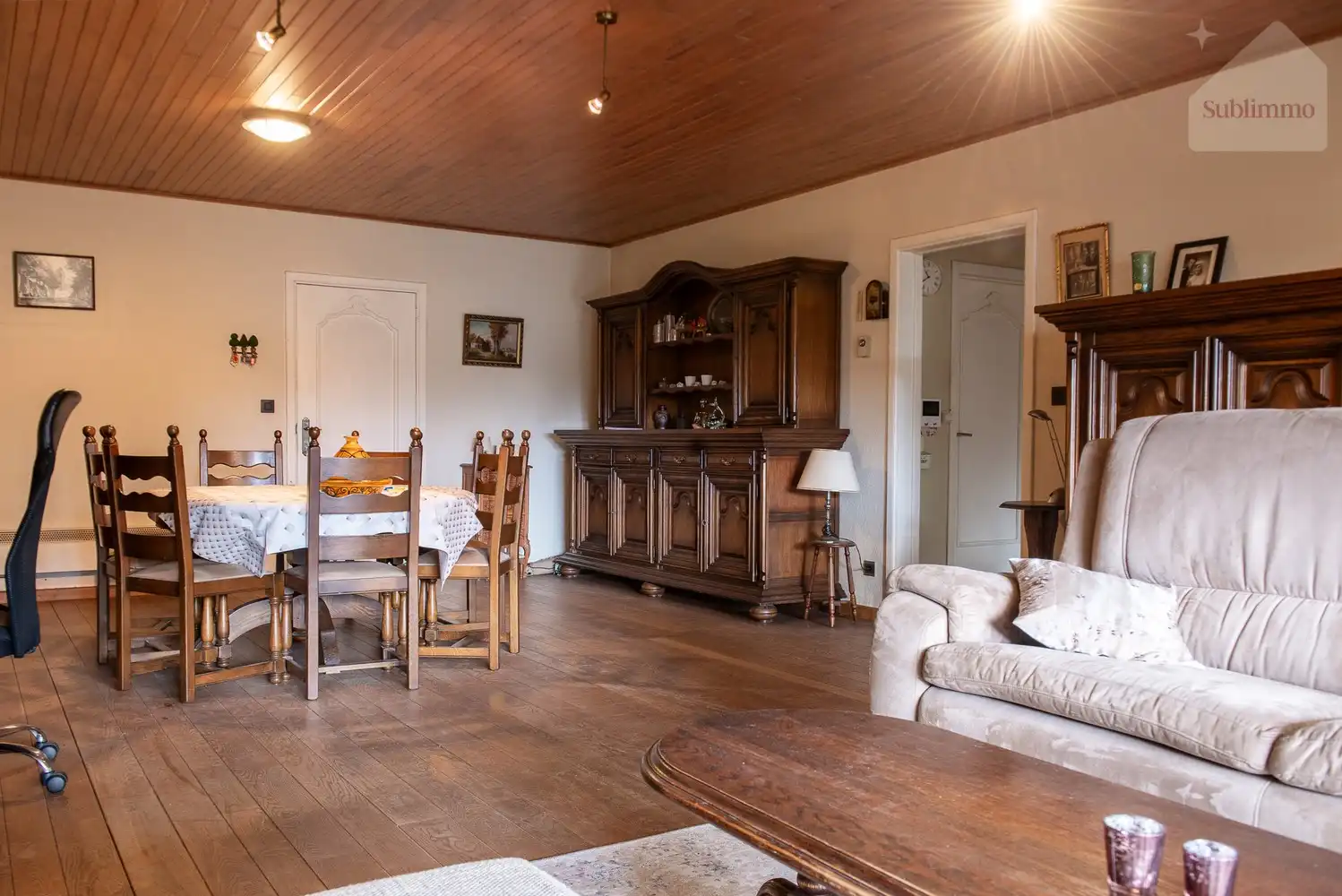 Opbrengsteigendom met 2 appartementen, tuin en garages te koop in Mol centrum foto 4