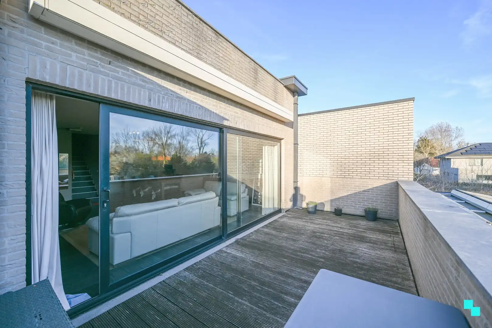 Triplex appartement met 2 terrassen aan de kust foto 8