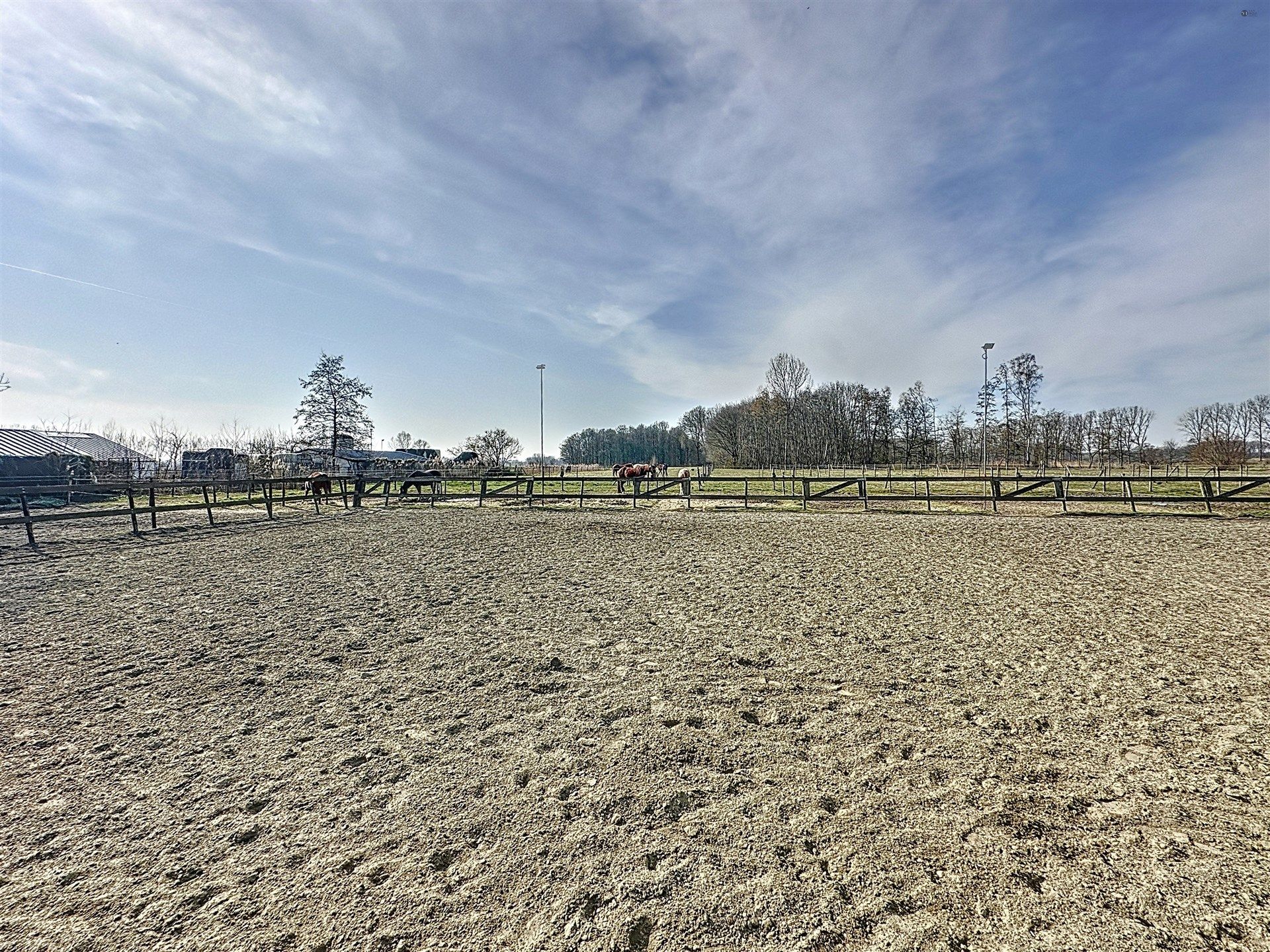 PRACHTIG GELEGEN HOEVE met bijgebouw, paardenstallen, binnenpiste en weiden op 18.385m² foto 51