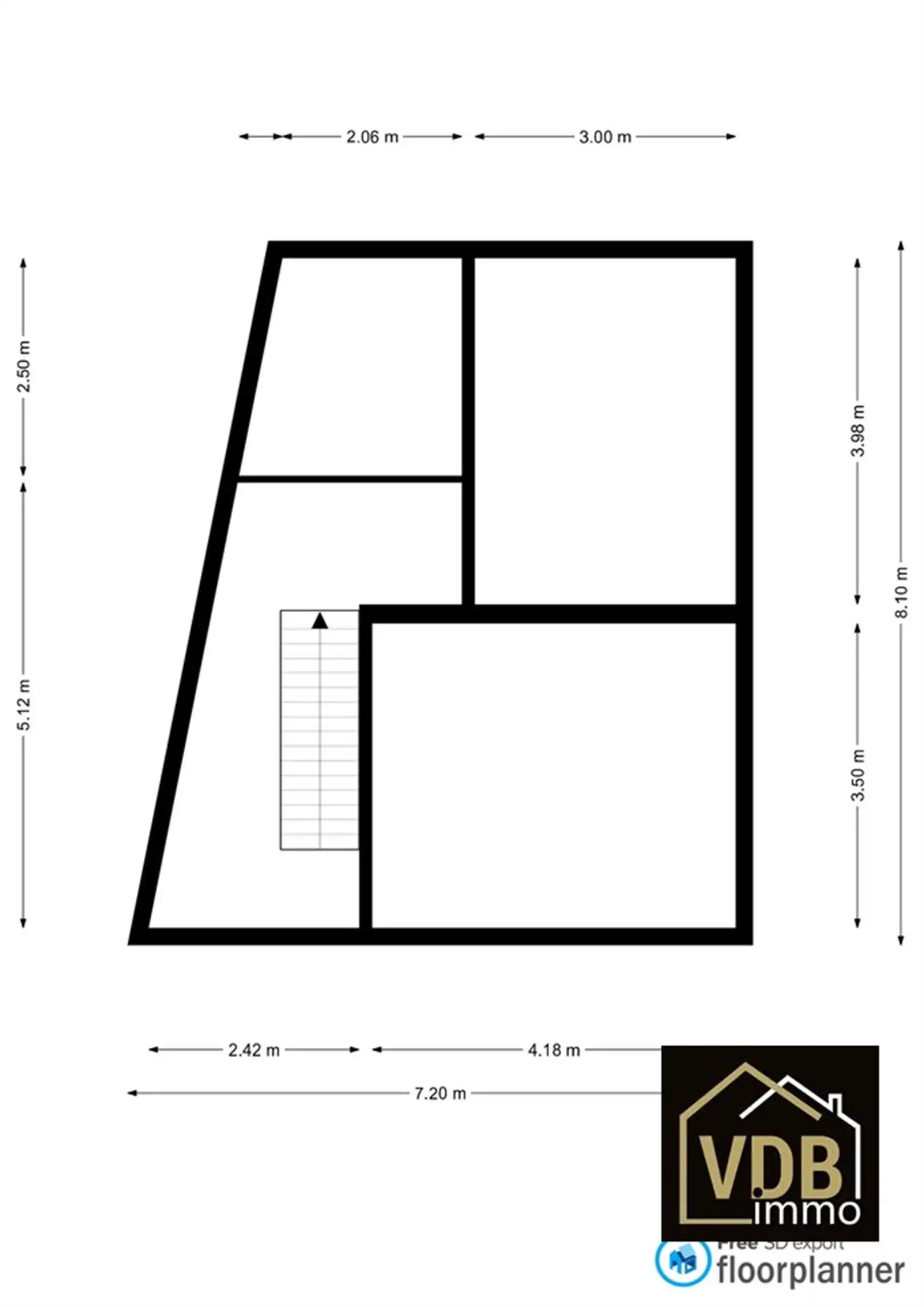Half open  bebouwing met 3 slaapkamers foto 22