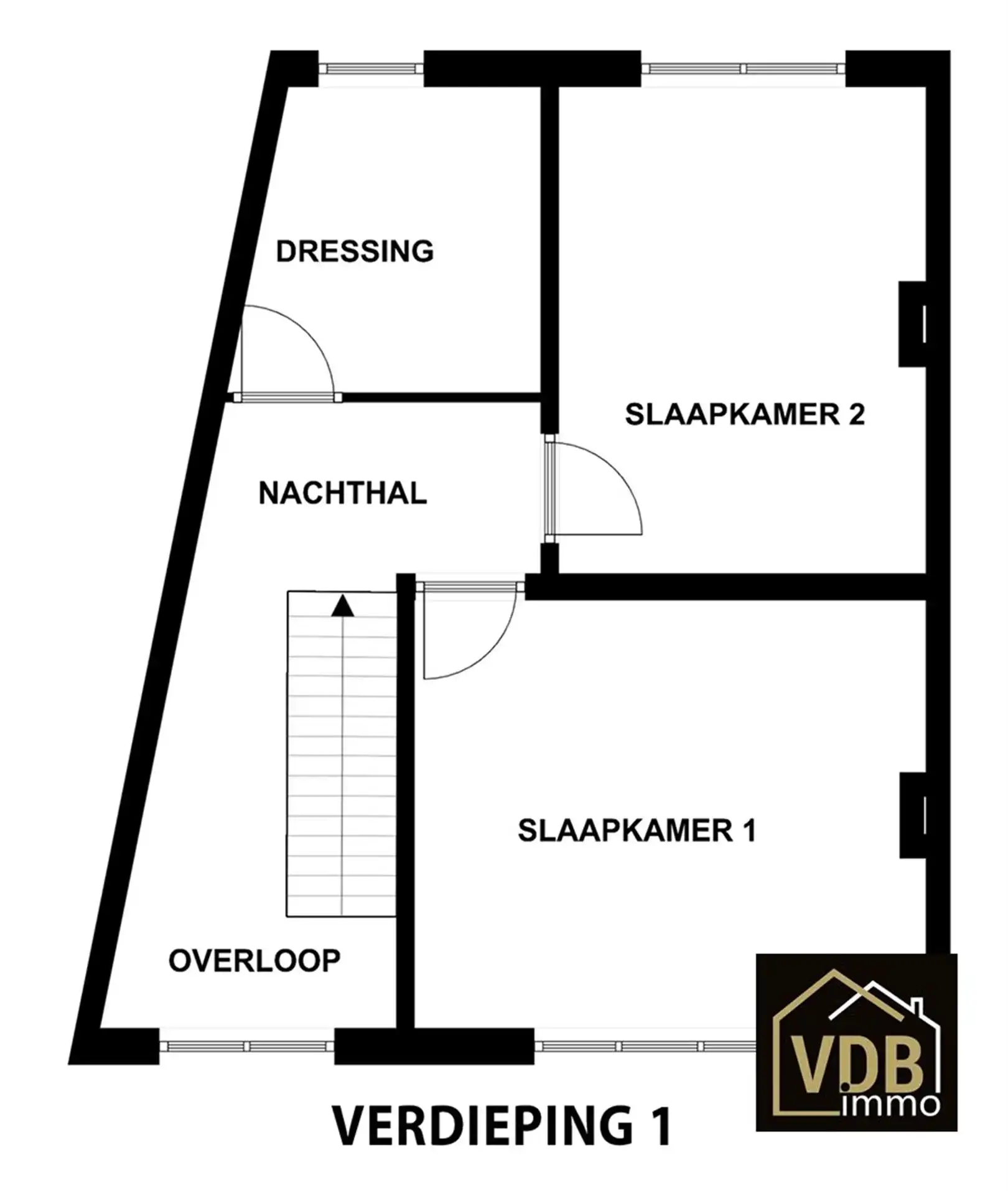 Half open  bebouwing met 3 slaapkamers foto 22