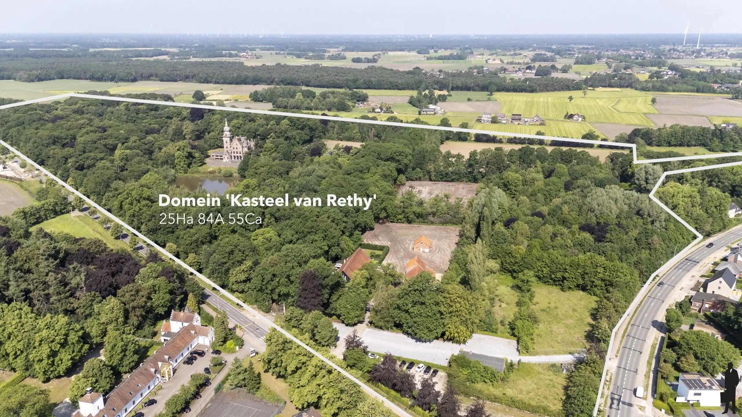 Uitzonderlijk domein - Kasteel de Rethy - ca. 30 hectare foto 30