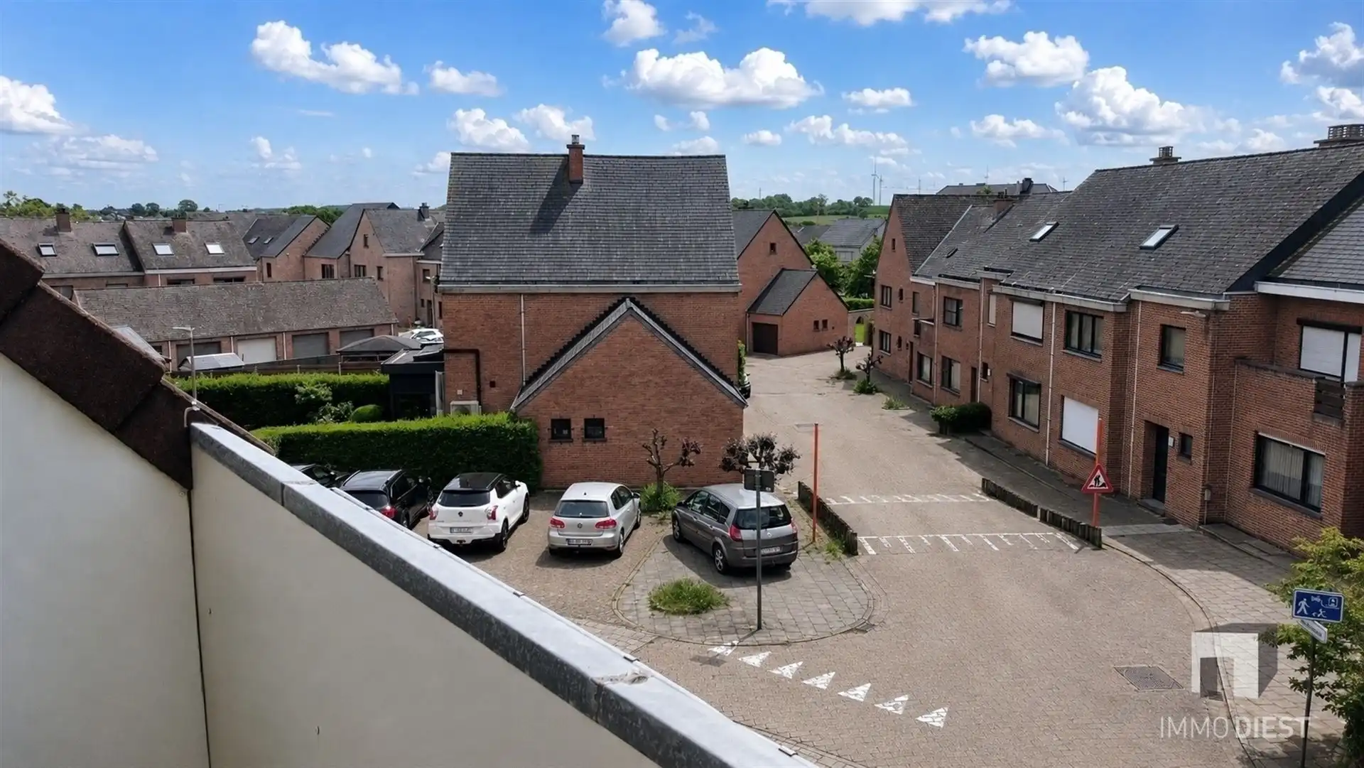 Appartement met 2 slaapkamers, terras en parking in centrum Diest foto 24