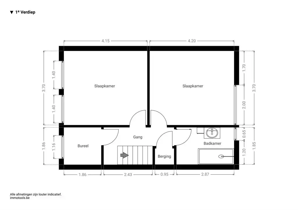 Instapklare gezinswoning met groene tuin foto 19