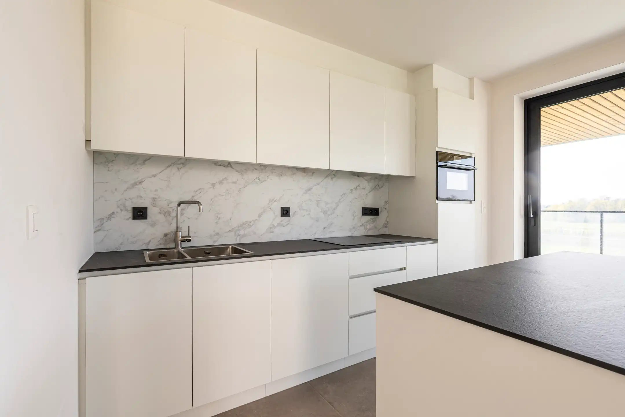 Appartement met 3 slpks + west terras met zicht over weiland foto 12