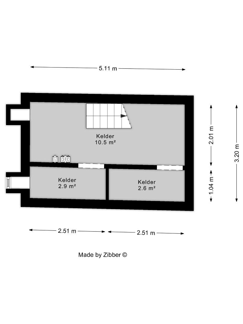 Instapklare gekoppelde woning in het centrum van Wemmel  foto 26