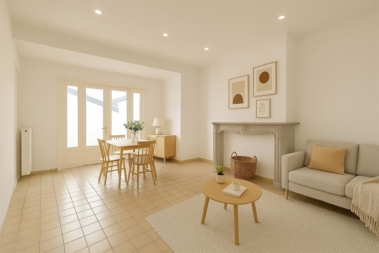 Charmante stadswoning in Aarschot met zuidgerichte tuin, EPC D, conforme elektriciteit en uitbreidingsmogelijkheden. Nabij centrum en station foto 4